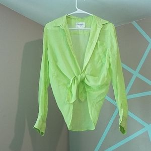 Beautiful lime green shirt